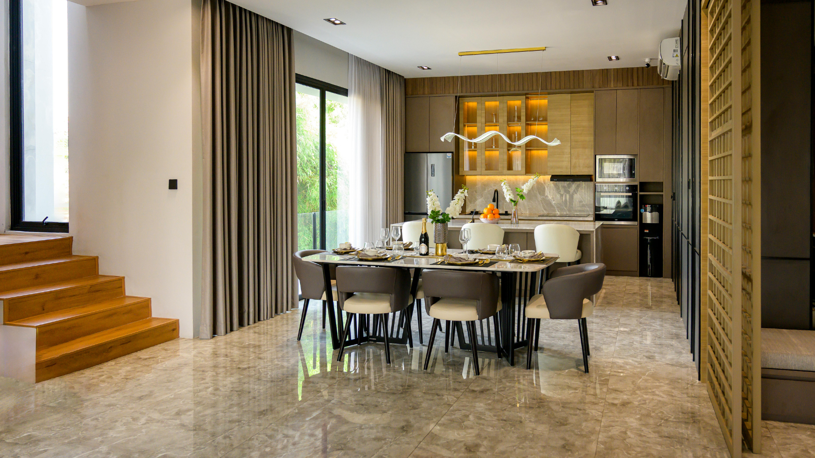 עיצוב פינת אוכל